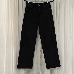 Wide Leg Classic Denim Pants